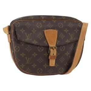 LOUIS VUITTON Monogram Jeune Fille MM Shoulder Bag M51226 LV Auth 153755